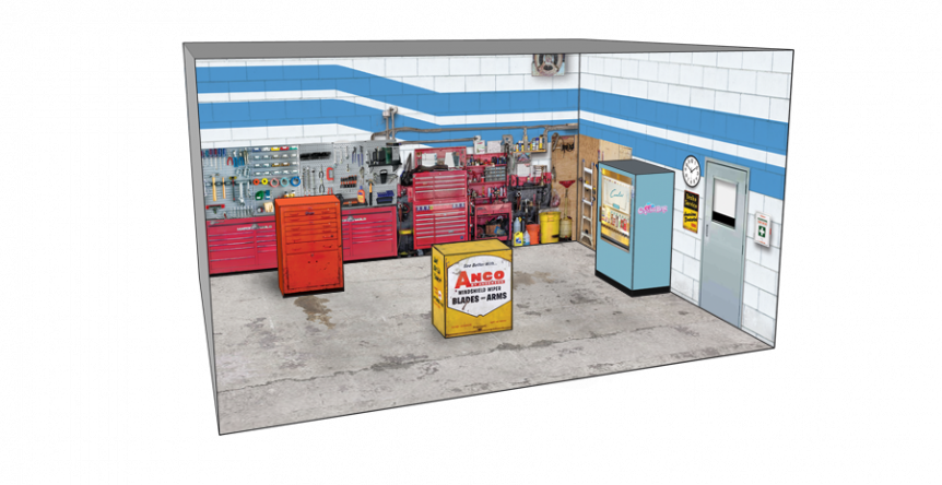Kit Crafton Crafton Avenue Service Station - Roomettes Lighting