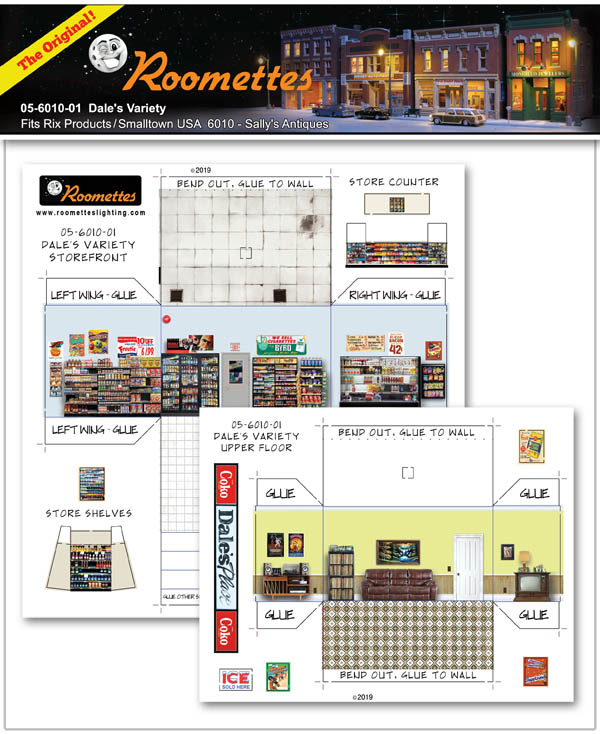 Dale's Variety - Roomettes Lighting